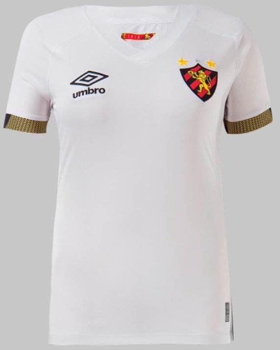 Camisa Feminina II Sport Recife 2021 2022 Umbro oficial